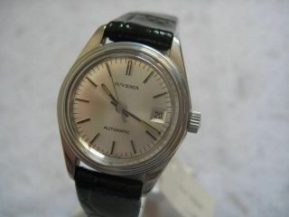 Nos Swiss Vintage Automatic Date Stainless St Juvenia Women 