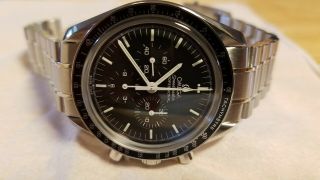 Omega Speedmaster Professional Moonwatch Chronograph Men ' s Display Back 7