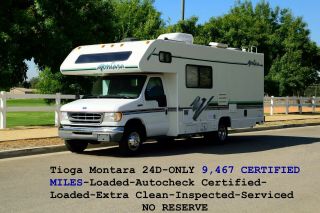 1997 Tioga Montara 24d - Only 9,  467 Miles - Loaded - - Serviced - 90 Photos - Autocheck Certified -