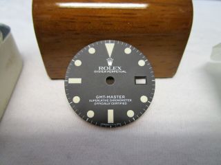 NOS Rolex GMT - Master Matte Finish Dial for Ref.  1675 1980s 2