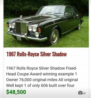 1967 Rolls - Royce Silver Shadow 10