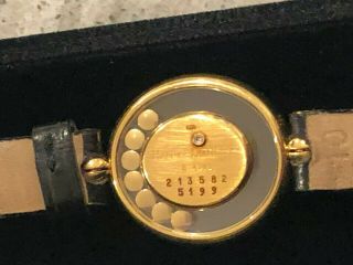 Ladies Chopard Geneve Diamond Oval Wrist Watch Happy Diamonds 87 diamonds 18K 6