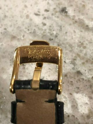 Ladies Chopard Geneve Diamond Oval Wrist Watch Happy Diamonds 87 diamonds 18K 8