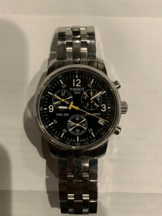 Tissot PRC200 T17.  1.  586.  52 Wrist Watch for Men 3