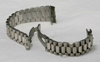 CUSTOM MADE After Market Solid White Gold Datejust 68279 Quick Set President. 12