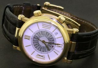 Van Cleef & Arpels Monsieur Arpels World Time men ' s watch - w/ large case 2