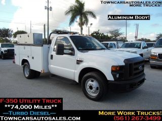 2009 Ford F350 Utility Truck 74k Miles
