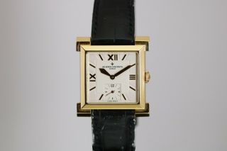 Vacheron Constantin Carree Historique Limited Edition 18k Rose Gold Watch 91030