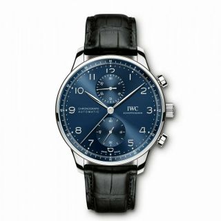 IWC Portugieser Chronograph Stainless Steel Watch IW371491 2
