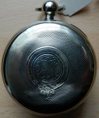 Antique Early 19th c verge fusee pocket watch.  Snook,  Newfoundland.  Key wind/set 2