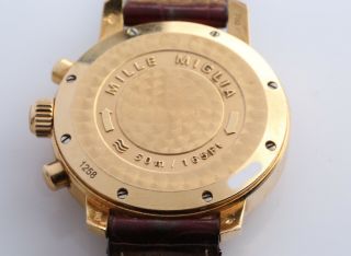 Chopard Mille Miglia Ref 1258 18k Yellow Gold Wristwatch 7