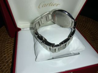 Authentic Men ' s Cartier Ballon Bleu 42mm Stainless Steel Automatic Watch 3765 2
