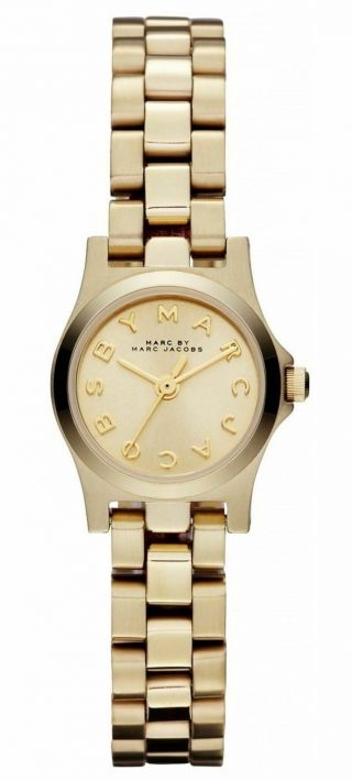 Marc By Marc Jacobs Henry Gold 20mm Women 