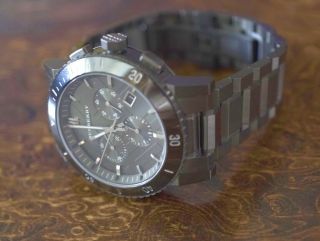Burberry Bu9381 Chronograph Stainless Steel Mens Watch