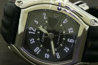 Cartier Roadster 2510 automatic SS high fashion men ' s watch 2