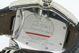 Cartier Roadster 2510 automatic SS high fashion men ' s watch 5