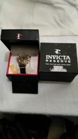 Invicta Bolt Reserve Quartz Watch Model 6478 - Limited Edition
