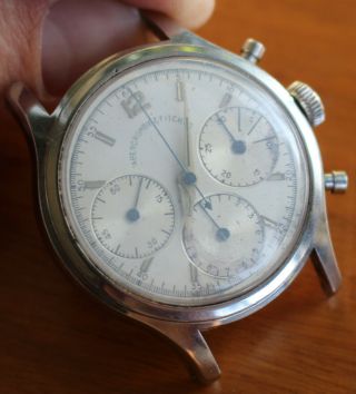 Abercrombie & Fitch Heuer Carrera V72 Valjoux 72 Chronograph Watch Wristwatch