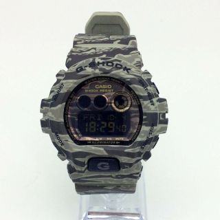 Auth Casio G - Shock Camouflage Gd - X6900tc Quartz Wristwatch Ys01461 Good F/s