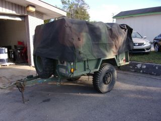 3/4 Ton Military Trailer With 3 Cyl Diesel Generator