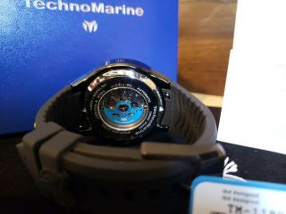 Technomarine TM - 118017 Men ' s Cruise Black & Yellow Strap Watch 3
