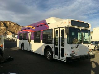 CNG FLYER 2001 EX GLENDALE CA TRANSIT BUS TAKE A LOOK 12