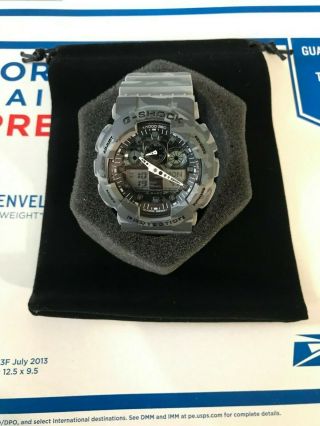 Pre - Owned Casio G - Shock Camouflage Edition Ga100cm - 8a Military Casual Men