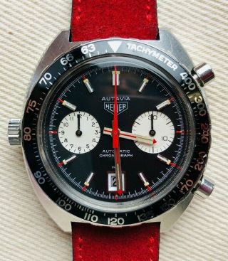 Vintage Heuer Autavia Ref.  1163 Un - Polished Wristwatch