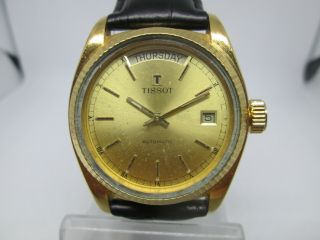 Tissot Daydate Goldplated Automatic Mens Watch
