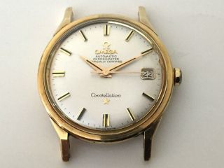 Omega Vintage Constellation Ref.  168.  005 14k Solid Gold Case Watch - Cal.  561