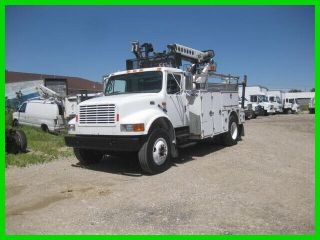 2001 International 4700 444e Allison With Telsta T40c Cable Placer