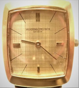 Vacheron & Constantin Mens Solid 18k Yellow Gold Ref.  6990 Dress Watch C.  1960s