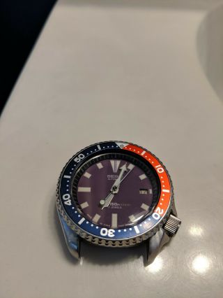Seiko Automatic,  Custom Purple Not
