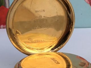 10ct Gold Plated J W Benson Pocket Watch,  1920’s - 5