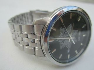 Seiko Watch Wristwatch Limited Edition Chp California Highway Patrol Police Rare