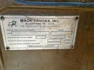 1980 Mack DM686S 12