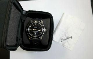 2018 Breitling Superocean Heritage 46,  Ref A17320,  Rubber Strap,  Box