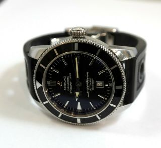 2018 Breitling SuperOcean Heritage 46,  Ref A17320,  Rubber Strap,  box 4