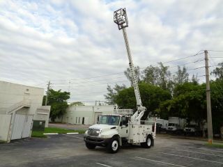 2008 INTERNATIONAL 4300 CABLE PLACING BUCKET BOOM TRUCK 12