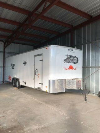 2013 enclosed cargo trailer 8.  5 x 24 3