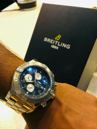 Breitling Avenger A13370 Wrist Watch for Men 4