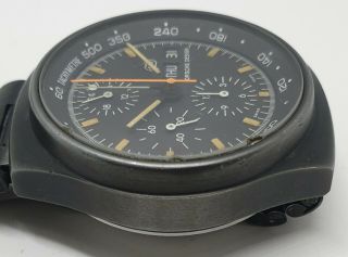 Vintage ORFINA Porsche Design 7176 Chronograph Auto Lemania 5100 Watch 4