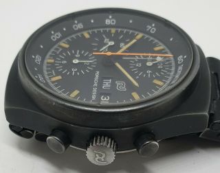 Vintage ORFINA Porsche Design 7176 Chronograph Auto Lemania 5100 Watch 5