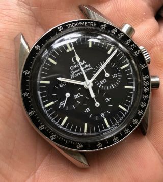 Vintage Omega Speedmaster Crs Moonwatch Chronograph Rare Watch