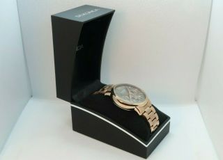 Sekonda Mens Rose Gold Grey Face Chronograph Watch 1210 & Boxed RRP £89.  99 3