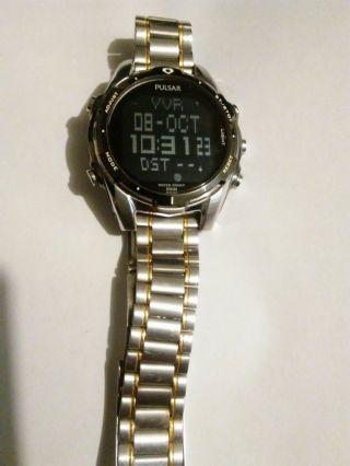 Pulsar Wrist Watch For Men,  W861 - X002,  Digital