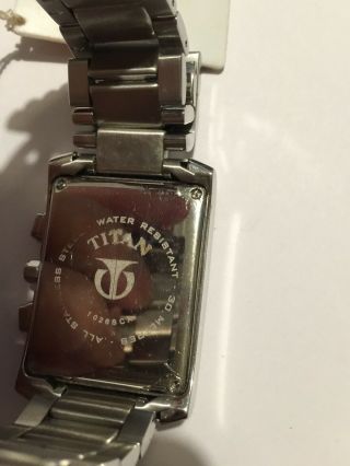 Titan Swiss Made Chronograph Mens Quartz Watch 23 Jewels ETA Movt 251471 6