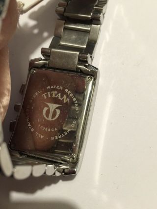Titan Swiss Made Chronograph Mens Quartz Watch 23 Jewels ETA Movt 251471 7