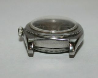 Vintage 1945 ROLEX Oyster Perpetual Chronometre Stainless Steel Bubble Back 32mm 7