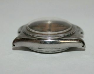 Vintage 1945 ROLEX Oyster Perpetual Chronometre Stainless Steel Bubble Back 32mm 8